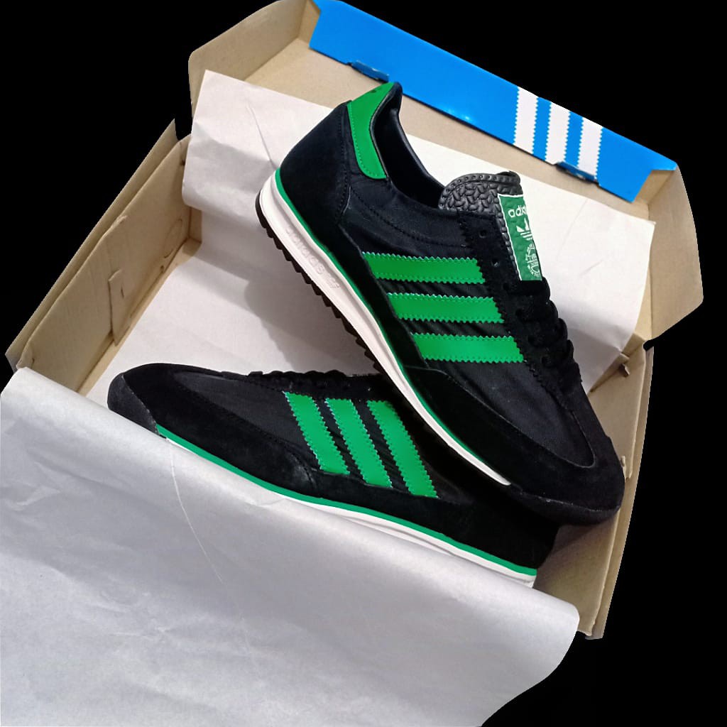 desagüe Cenar Seguir Jual ADIDAS SL 72 Black/Green Sepatu Pria | Shopee Indonesia