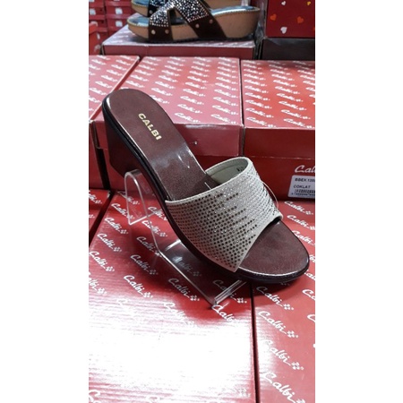 CALBI SELOP HEELS HAK 5 CM MDX.1664/KREM