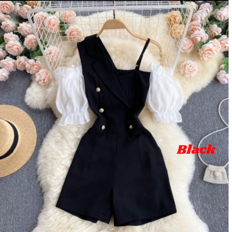 JCNS - JAMSUIT MAUREN / Jumpsuit Wanita Korean Style Kekinian