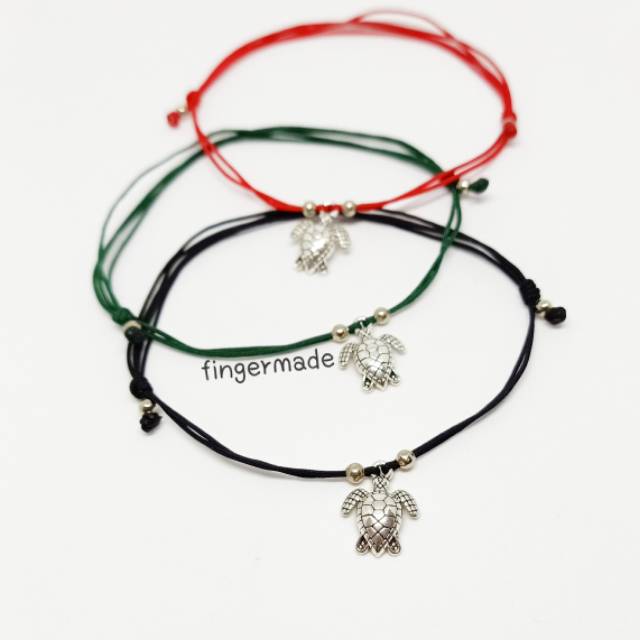 FINGERMADE GELANG KAKI TORTOISE / KURA-KURA