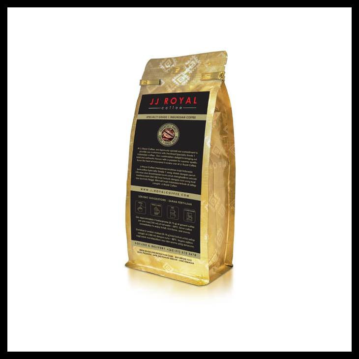 

IJ55 JJ ROYAL COFFEE JAVA ESTATE ARABICA GROUND (KOPI BUBUK) BAG 200GR D09S