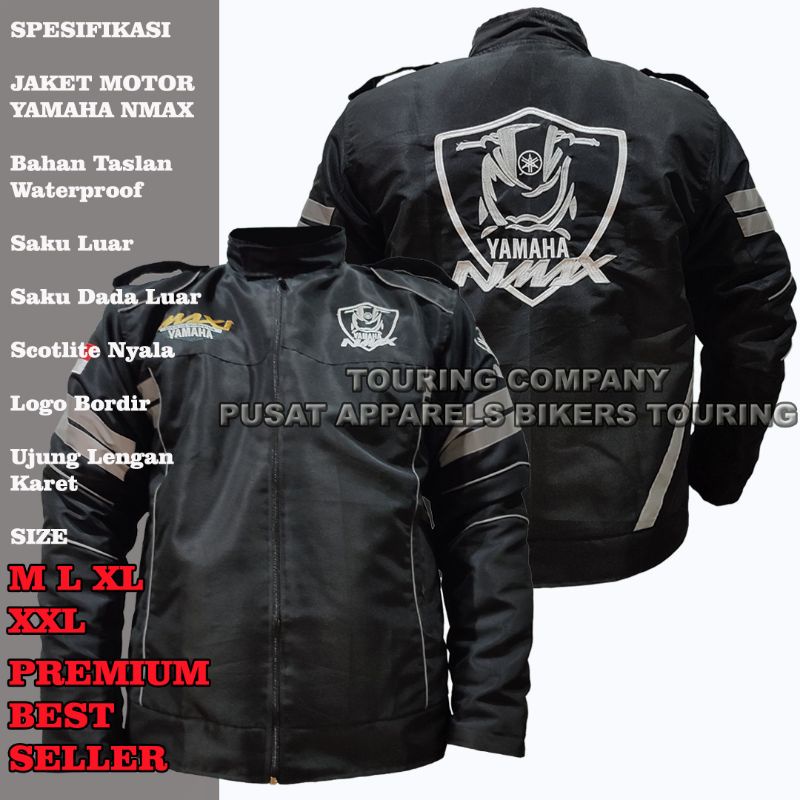 Jaket Motor Harian Yamaha Nmax Maxi / jaket motor Nmax / jaket motor touring nmax Touring Company