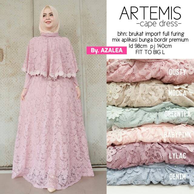 ARTEMIS CAPE DRESS