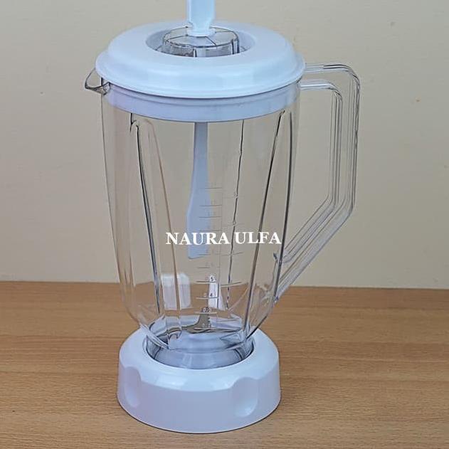 art4a4Zo--[BAYAR DITEMPAT] Gelas Blender Model Philips HR 2815 Mika 1 SET / Model Philips lama