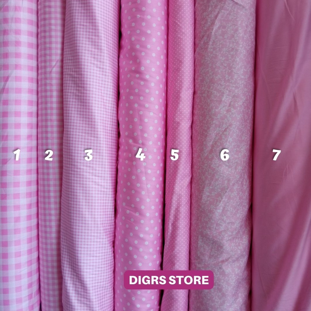 KAIN KATUN JEPANG MOTIF TOKAI SENKO / JAPAN DESIGN / KAIN MOTIF / KAIN KATUN JEPANG SERIES PINK / KA