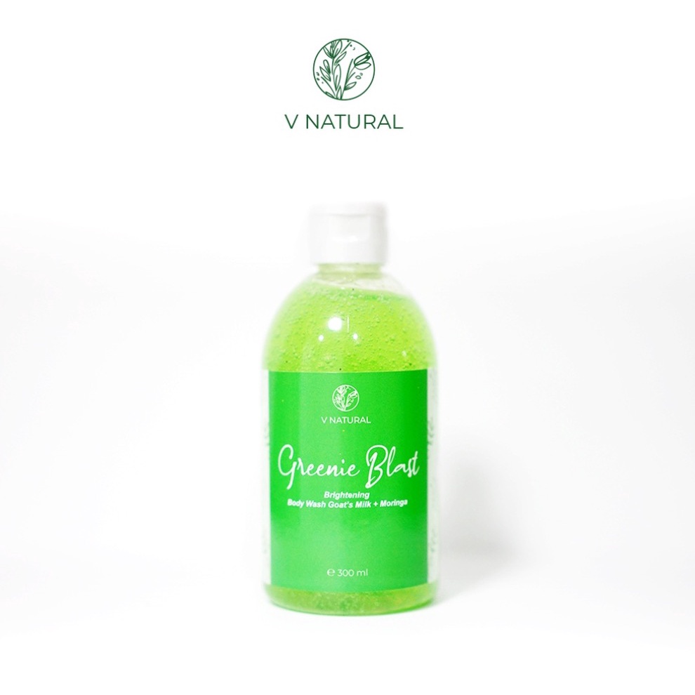 ✨ AKU MURAH ✨ [BARANG SALE] V Natural Body Wash Moringa Greenie (Hijau)