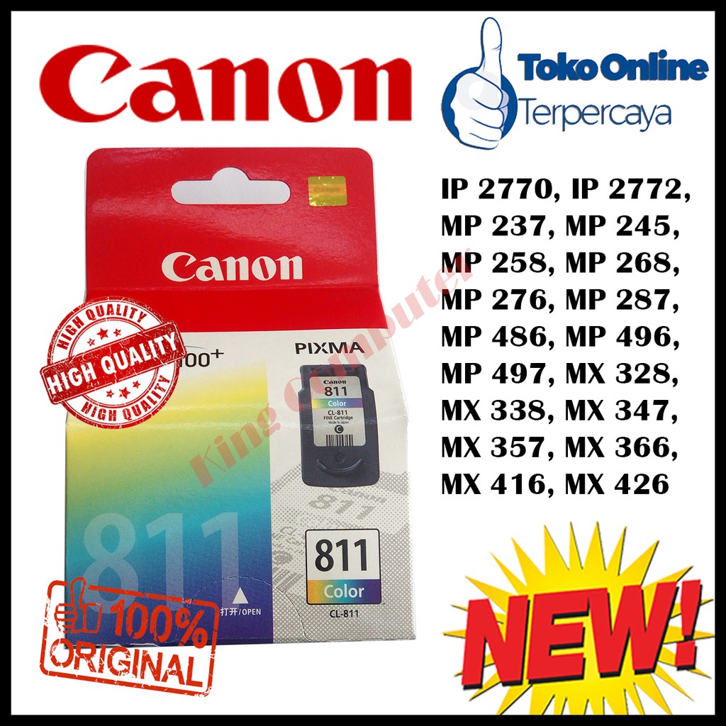 TINTA CANON CL 811 TRI COLOR ORIGINAL