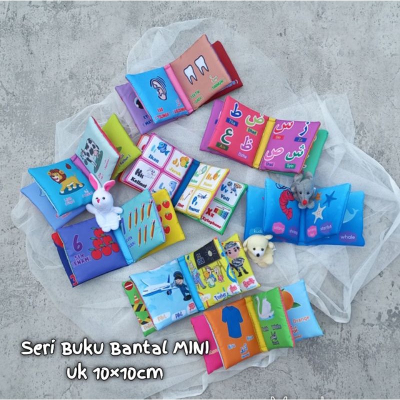 

Buku Bantal mainan edukasi bayi & anak
