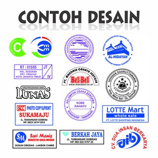 Jual Cetak Custom Stempel Flash Kotak | Shopee Indonesia