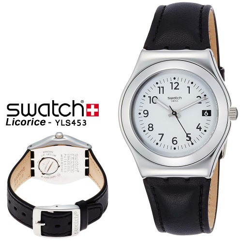 jam tangan / Watch_Id SWATCH ORIGINAL YLS453 Licorice