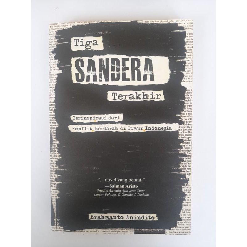Novel Tiga Sandera Terakhir