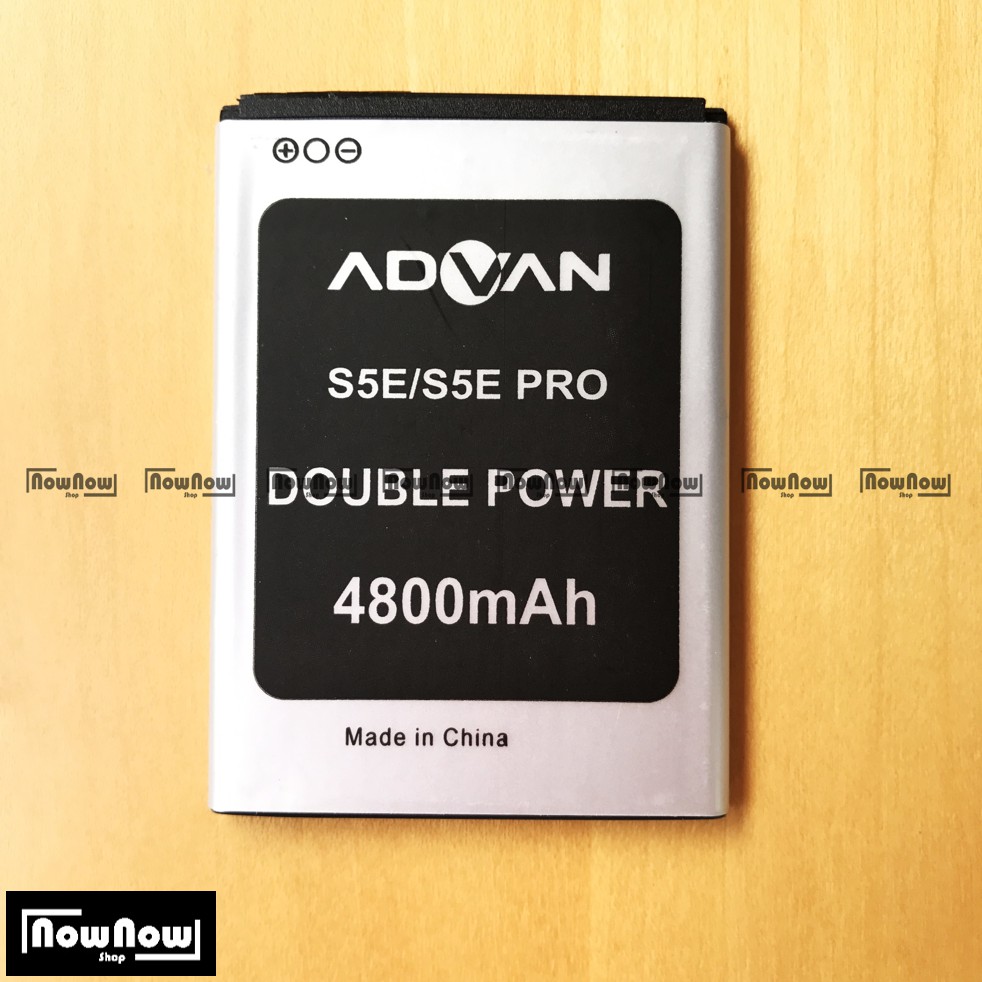 Baterai Advan S5E - S5E Pro Original Double Power Batre Batrai Battery HP