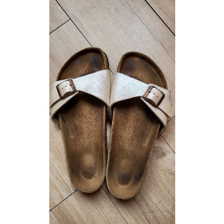 preloved birkenstock madrid pearl white size 39