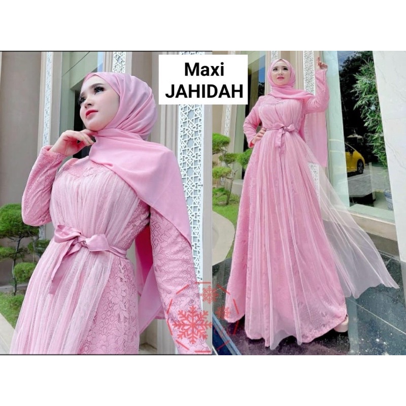 GAMIS LEBARAN / Gamis wanita populer vira / Gamis kekinian / gamis Muslim / Dress brukat / Gamis brukat brokat premium / Gamis cantik / Gamis syari