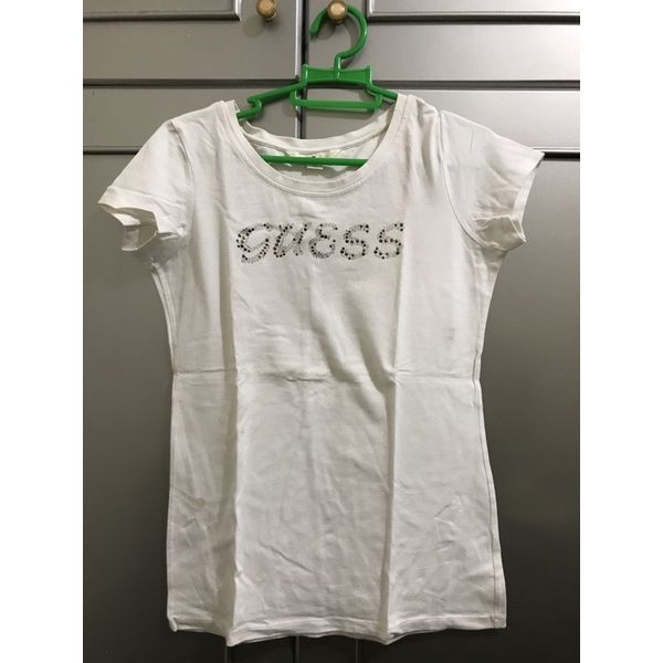 KAOS GUESS JEANS ORIGINAL PUTIH PRELOVED T-SHIRT T-SHIRTS T SHIRTS
