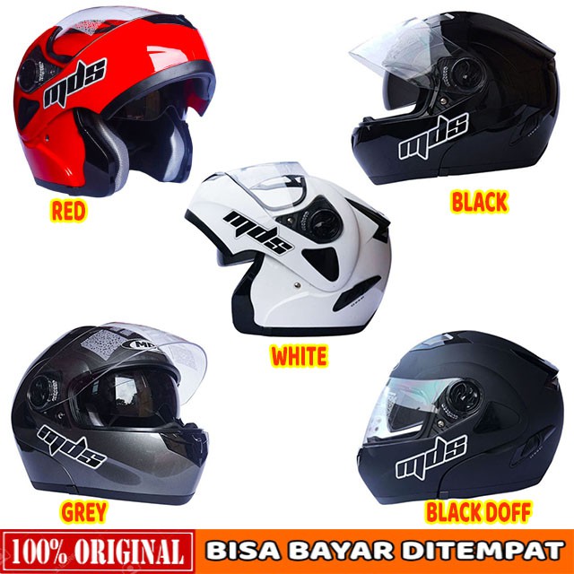 HELM / HELM MDS / HELM MDS FULL FACE PRO RAIDER  POLOS ORIGINAL TERMURAH