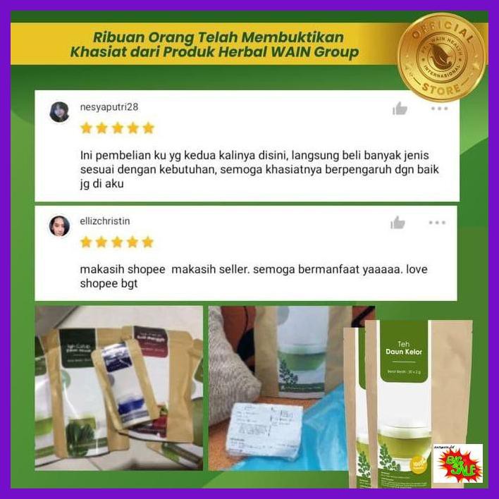 

SETEBAID- TEH DAUN KELOR ALAMI COCOK UNTUK MENGATASI DIABETES ISI 20 -ASLIII.