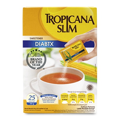 

Tropicana Slim Gula Diabtx 25 25Gr