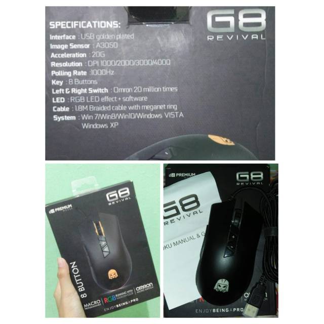 Mouse Gaming Digital Alliance G8 Revival