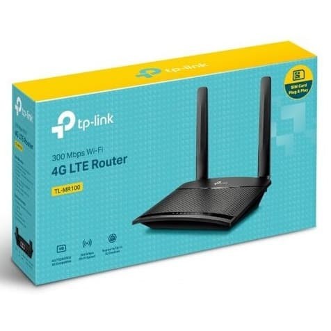 TP-LINK TL-MR100 4G lte Wifi Router wireless sim card TPLINK MR 100