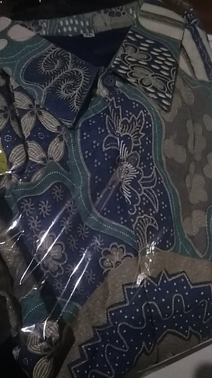 Kemeja Batik Prabu Bahan Dobby Reguler Fit A548