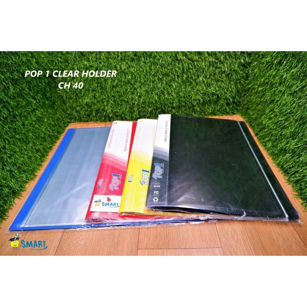 

POP1 CLEAR HOLDER CH 40