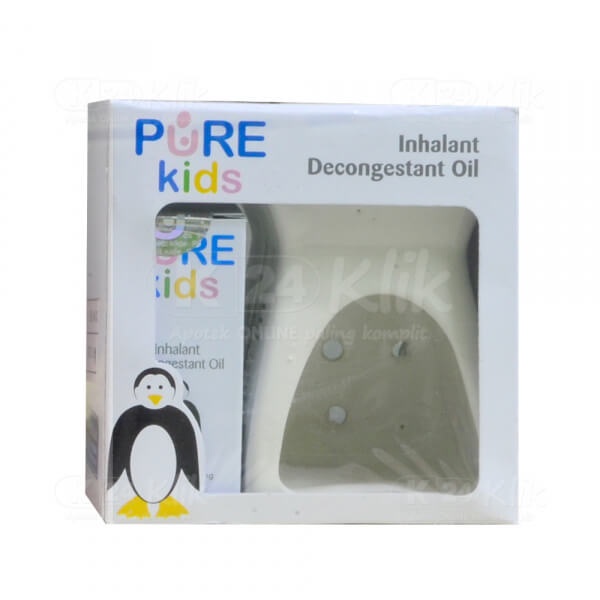 PURE INHALANT DECONGESTANT SET OIL OBAT