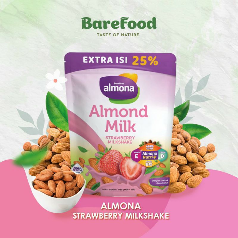 ALMONA - ALMOND MILK POWDER WITH DAUN KATUK 175 GRAM / ASI BOOSTER