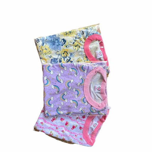 Daster Anak Perempuan Bahan Katun Motif Usia 1-5 Tahun Dress Anak Cewe