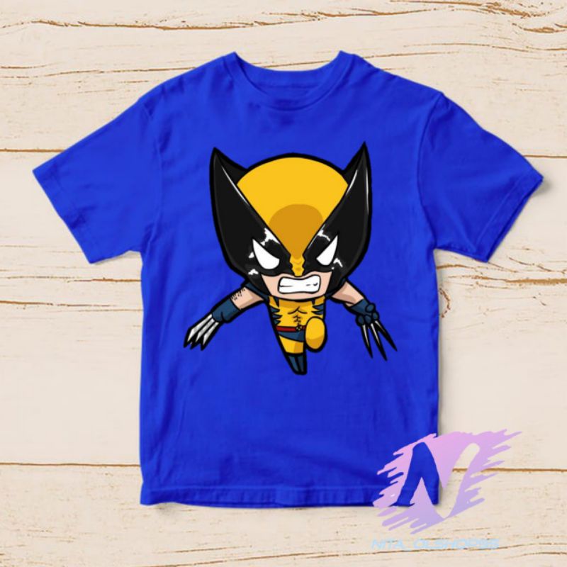 kaos anak superhero Capcom xmen