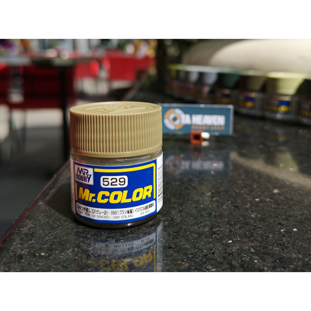 Mr Color 529 IDF Gray 2 1981 Golan - Gundam Model Kit Tank Paint