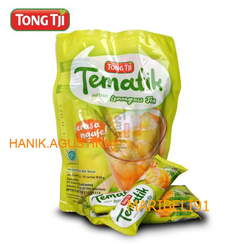 

Tong Tji Tematik Lemongrass Tea Pouch maribeli91
