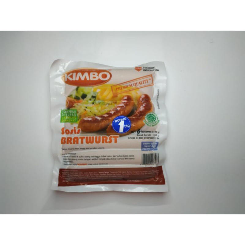 

Kimbo Sosis Jumbo Bratwurs 500 Gram