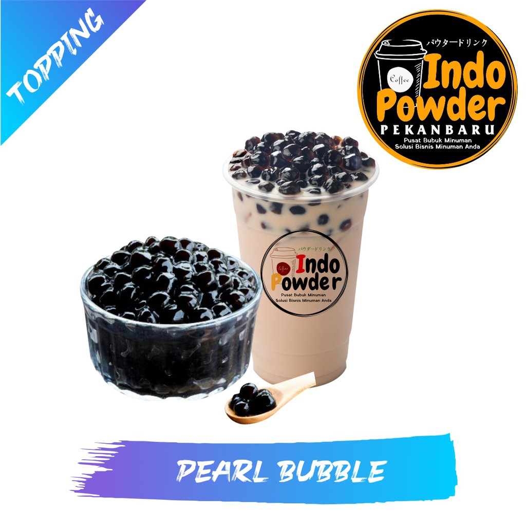 

Pearl bubble 1kg / Bubble pearl / Tapioka bubble / Ice Blend Bubble