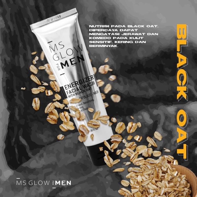 [ORI] Facial Wash MS Glow Men / MS Glow For Men Original