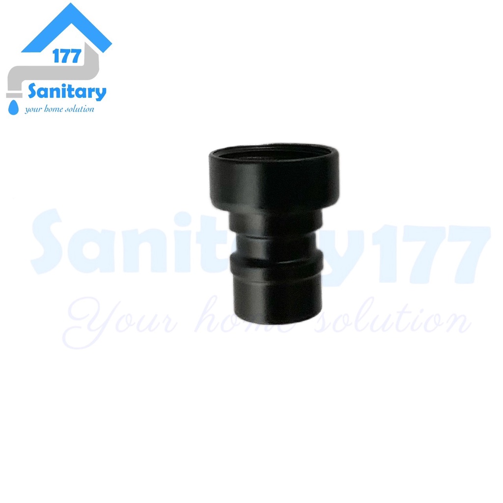 sambungan Drat Cucut Taman STAINLESS HITAM -sambungan kepala  kran air tembok Selang mesin cuci Black stenlis nepel naple fitting keran