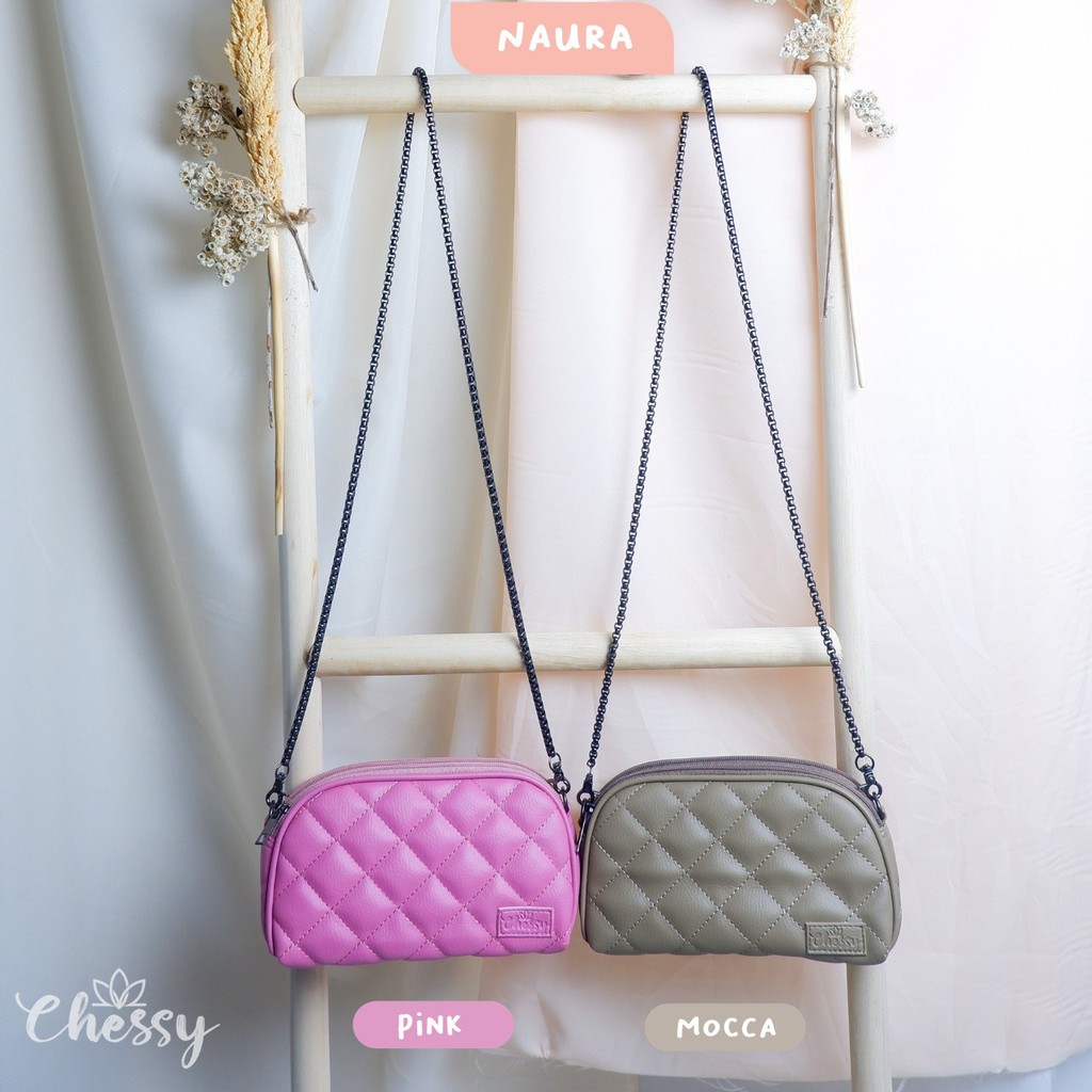 Tas Cantik Naura Sling Bag Kulit Sintetis by Chessy