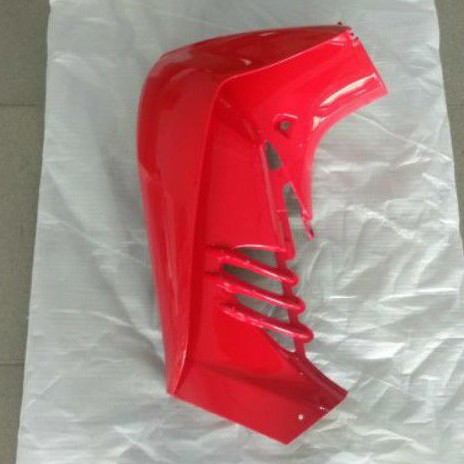 Sayap kiri/Leg Shield Kiri ASLI SGP Motor Suzuki Shogun FD 125 SP Merah
