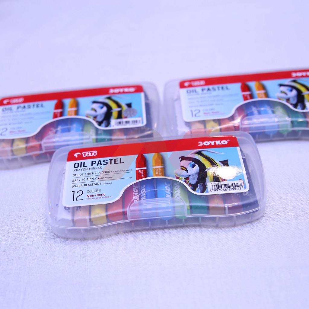 

CRAYON MINYAK OIL PASTEL 12 WARNA TITI 12