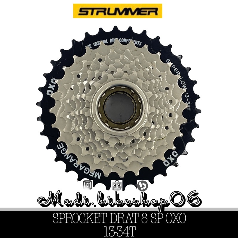 Sprocket oxo Drat 8 speed