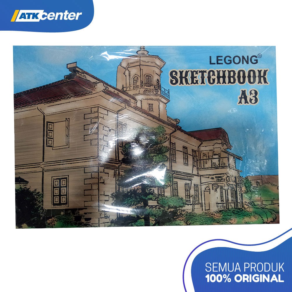 

Sketch Book LEGONG A3 R Lem Super POP1 (20 lembar)