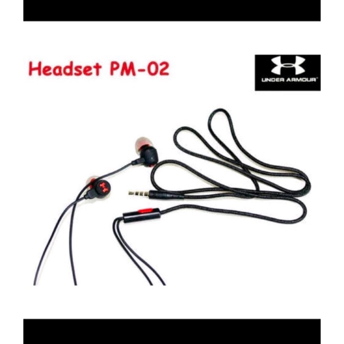 headset PM02 handsfree PM-02 Earphone high Quality Mega bass