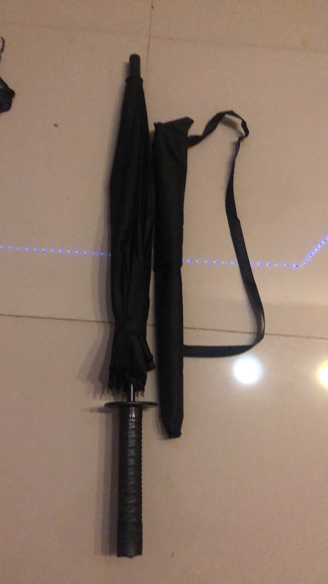 Payung Unik Keren Samurai Hitam Jumbo Funnny Umbrella