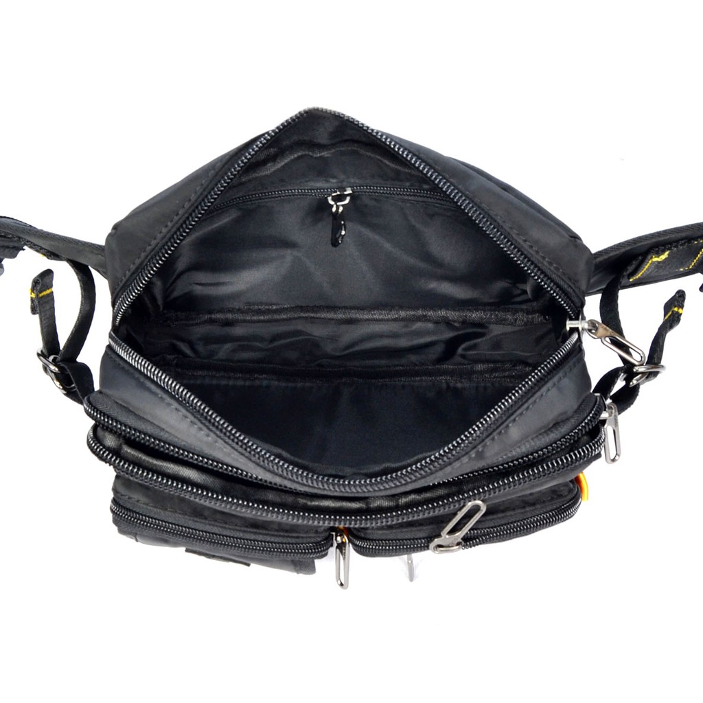 Tas Pria Terbaik / Terlaris / Tas Pinggang Pria/ Waistbag Unisex Polos 7161