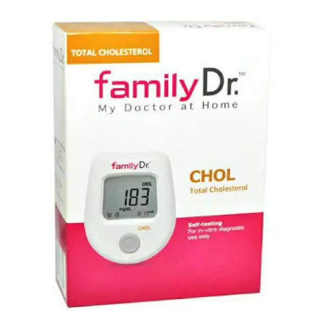 Alat FamilyDr Kolesterol / Alat Plus Strip FAmily Dr Koletrol