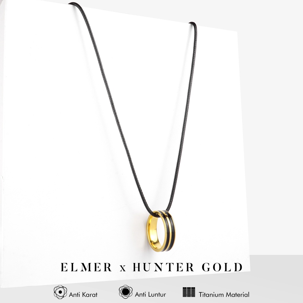 Emrys Elmer x Simple Ring Kalung Couple Pria Wanita