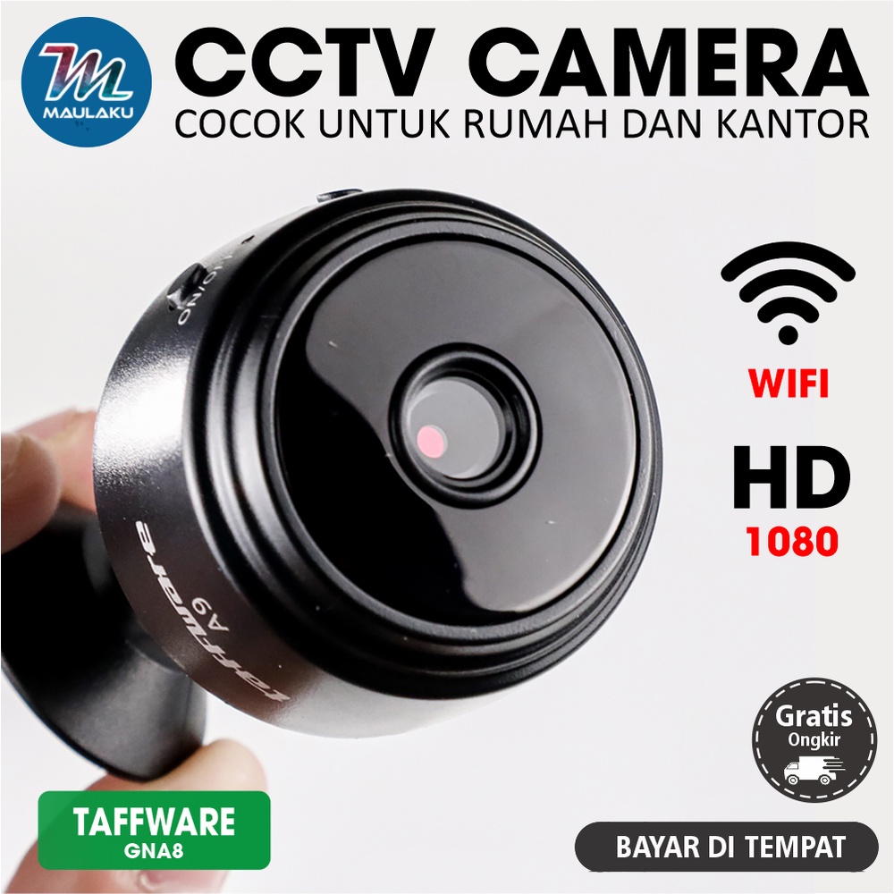 Kamera CCTV Mini Tersembunyi Tanpa Kabel HP Jarak Jauh HD 1080