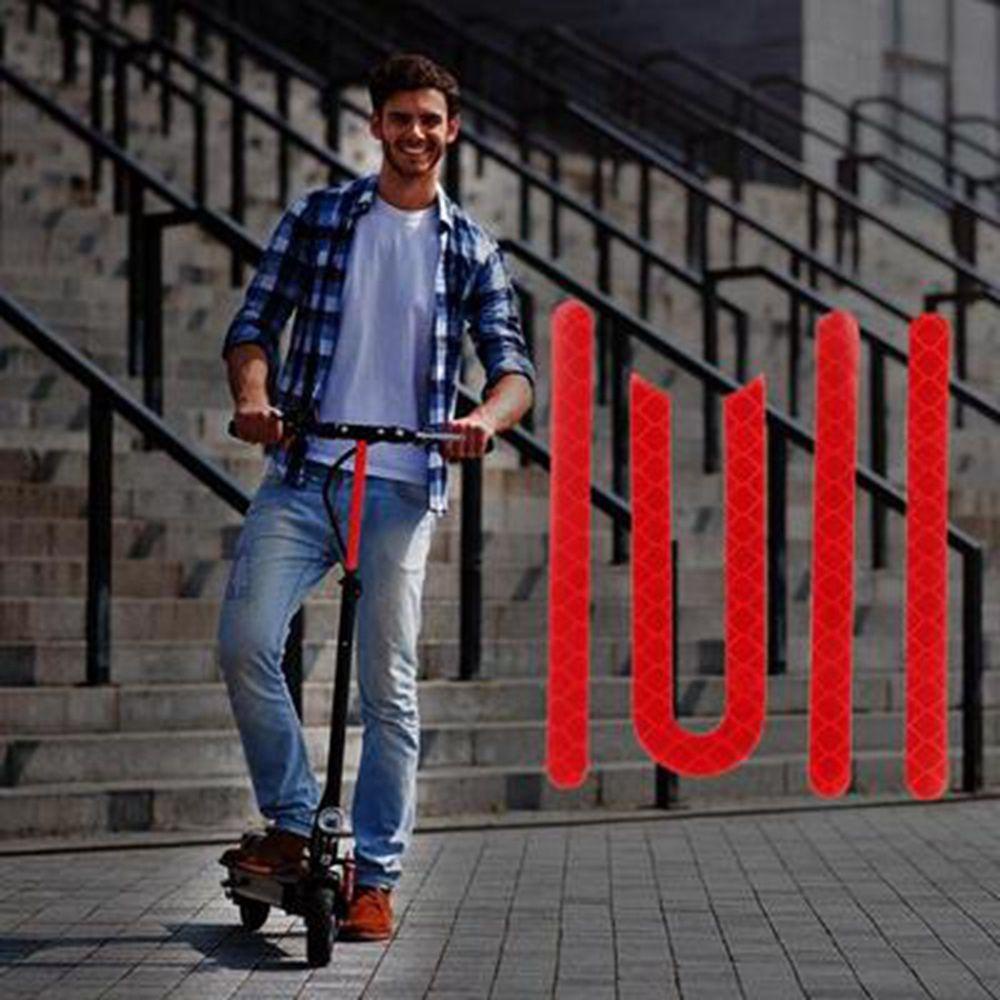 Top Stiker Skuter Elektrik Kualitas Tinggi Keselamatan Malam Berkendara Bersepeda Aksesoris M365 M365Pro Reflektor