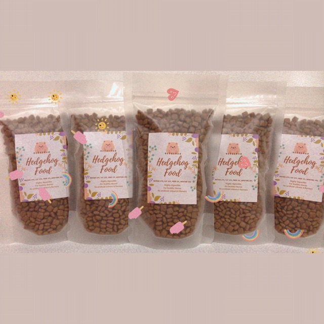 Makanan Landak Mini  (Hedgehog Food)