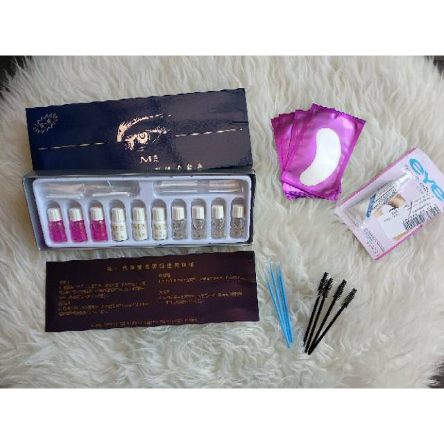 Paket EYELASH LASH LIFT MASE / LASH PERM KIT / Obat keriting bulu mata / pelentik bulu mata / curl